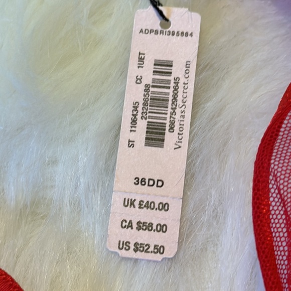 Victoria Secret Laced Bra - NWT 36DD #206 - Picture 2 of 4